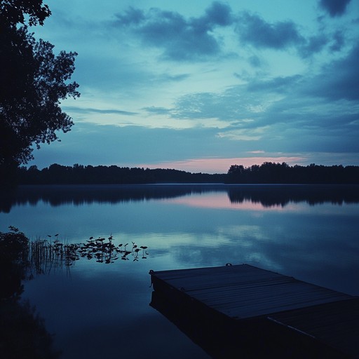 Explore the peaceful, nostalgic ambiance of a german summer evening, engaging deep introspection through the soothing tones of a classical guitar. The melody invites listeners to quietly ponder their thoughts and memories, creating a serene and reflective soundscape.