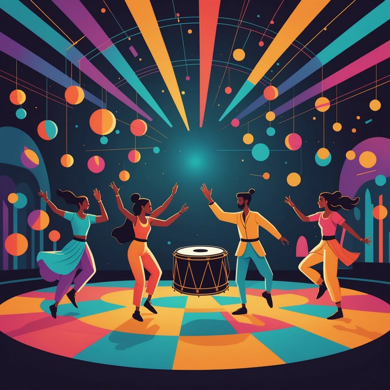 Imagine a dance track where electronic music meets the traditional rhythm of punjabi dhol, set to invigorate and celebrate cultural fusion at any party or festive gathering. The seamless blend of old and new creates a unique sound that is both respectful of its roots and forward looking in its approach.