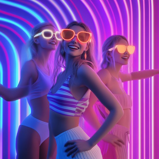 Radiating with a bright and joyful essence, this 80s inspired synthwave track is driven by catchy beats and electric guitar elements. Perfect for adding a splash of retro charm and energetic vibes to any joyful occasion.