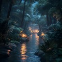 soft ethereal melodies blend with rhythmic latin undertones