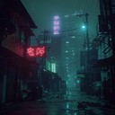 gritty, urban, night time lofi beats for reflection