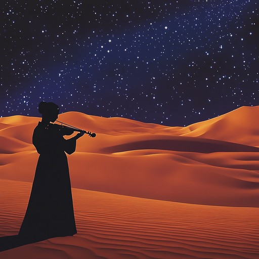 An instrumental composition that merges the haunting sound of the erhu with western classical elements, evoking the atmosphere of ancient trade routes and cultural exchange.