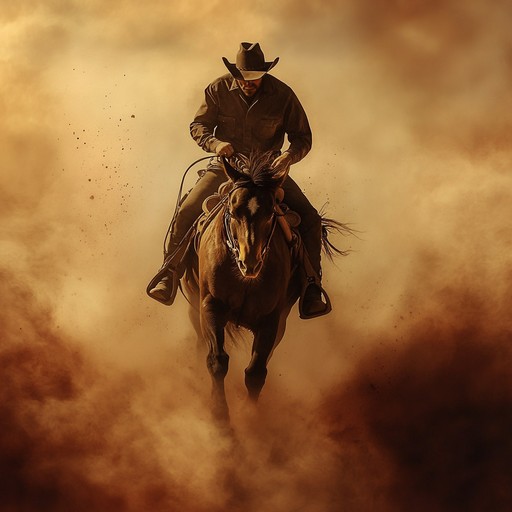 Experience the spirit of the wild west with a fiery, guitar driven track inspired by heroic horseback rides through rugged desert landscapes. Energetic beats and brisk tempos highlight determination and adventure.