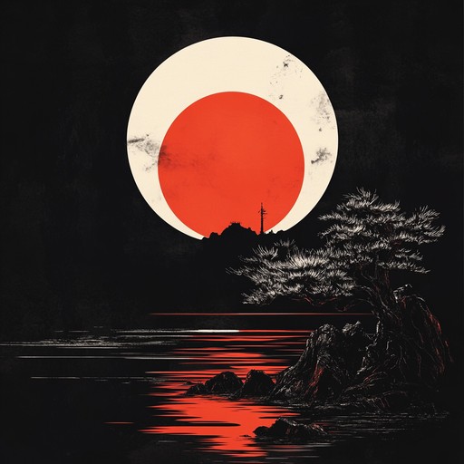 A tranquil fusion of the traditional japanese koto instrument harmonizing with smooth electronic sounds, crafting an ethereal soundscape perfect for meditation and relaxation.