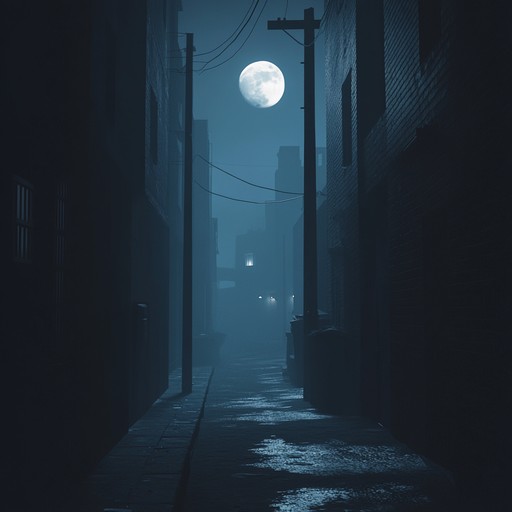 Experience the unsettling blend of city sirens and ambient sounds, depicting a midnight urban landscape fraught with palpable tension and invisible fears