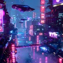 energetic synthwave tune with retro futuristic, driving beats.