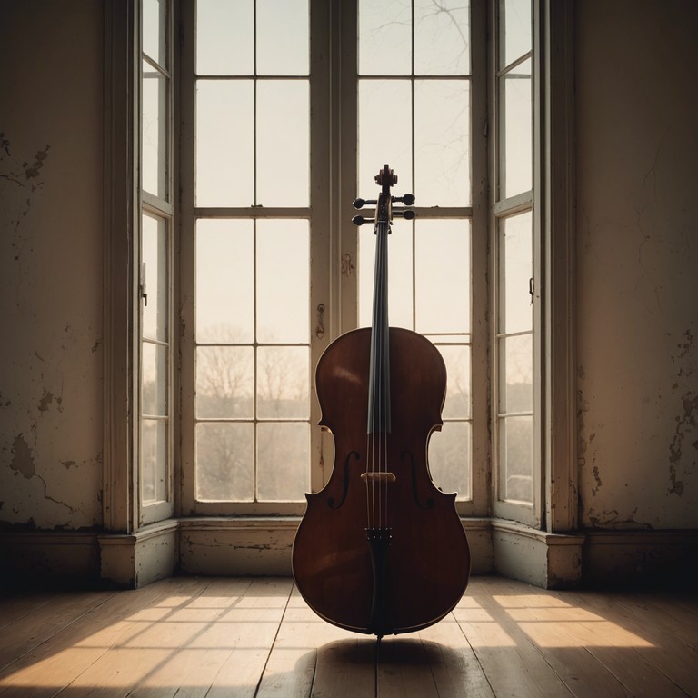 An evocative neo classical piece leveraging the mournful tunes of a cello to mirror the introspection and solitude of a forgotten love. The music delves into the subtleties of memory and silent sorrow.