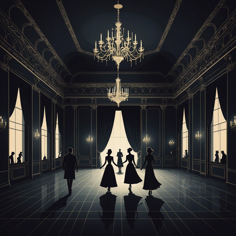 A track designed to evoke the surreal experience of dancing alone in a ghostly ballroom under the flicker of candlelight. The piece intertwines haunting melodies with a strong, rhythmic dance pop foundation, creating a mysterious yet energetic atmosphere.