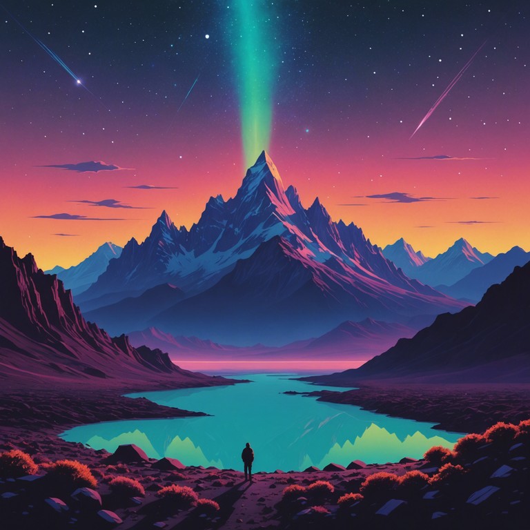 Imagine soaring through starlit skies, as lush guitar solos and dynamic keyboard riffs weave together to form a high energy, futuristic rock odyssey that feels both optimistic and grandiose.