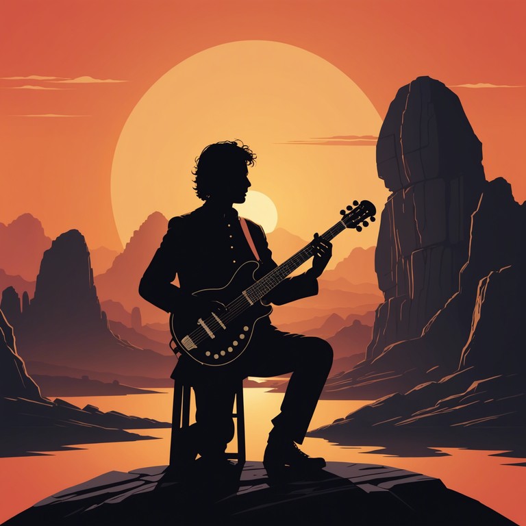 This track combines the hypnotic allure of raga scales with the high energy pulse of rock music, creating a tense and thrilling musical journey. The sitar leads with intricate raga patterns, backed by dynamic rock instrumentation to form a bridge between eastern mystique and western intensity.