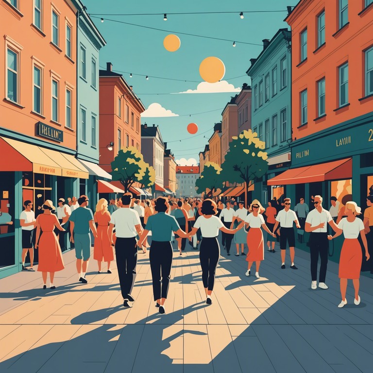 Experience the joyful essence of a sunny day in helsinki through this uplifting suomipop track. With energetic beats and a catchy melody, it's like a happy summer day turned into music.