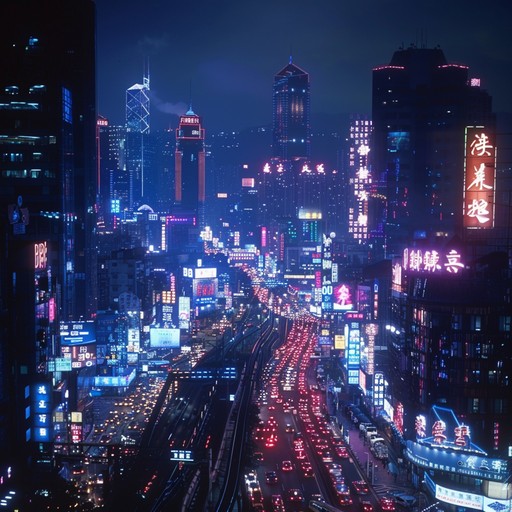 This track encapsulates the essence of a bustling metropolis at night, where the energy is electric and the streets are alive with possibility. The song utilizes a mix of tense synths and deep bass sequences to create a soundscape that is as thrilling as it is haunting, mirroring the duality of city nightlife with its allure and underlying chaos.