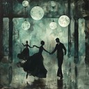 lustrous moonlit waltz evoking sultry, romantic enchantment