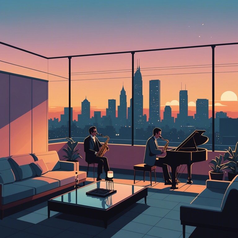 Imagine jazz meeting modern house music under a moonlit sky, creating a blend that feels both classic and contemporary. This track is imbued with a sense of tranquility and sophisticated charm, ideal for a relaxing night in or as a refined background mood at any event.