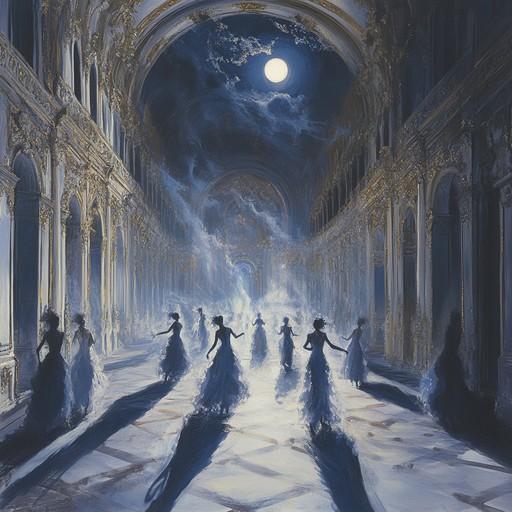 An exhilarating instrumental waltz that conjures images of a grand ballroom where shadows dance and secrets unfold. The orchestration builds tension and releases in sweeping motions, capturing the listener's imagination and stirring their emotions.