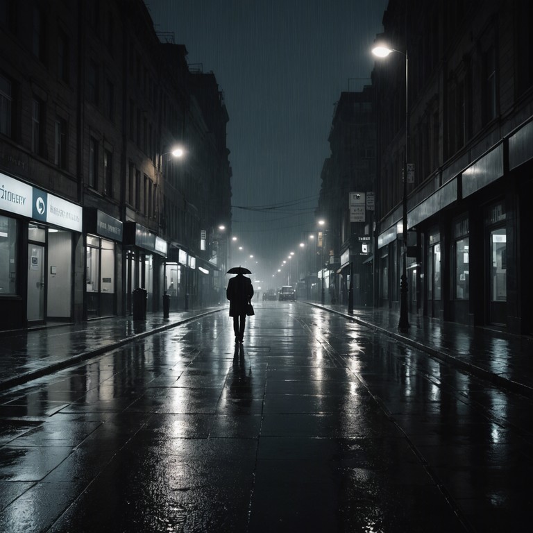 This track encapsulates the essence of an urban night, blending the mystery and buzz of city life with the grandeur and emotion of orchestral strings. The piece tells a story of isolation within the bustling cityscape, invoking a cinematic atmosphere as it builds from mellow and contemplative to a dramatic crescendo.