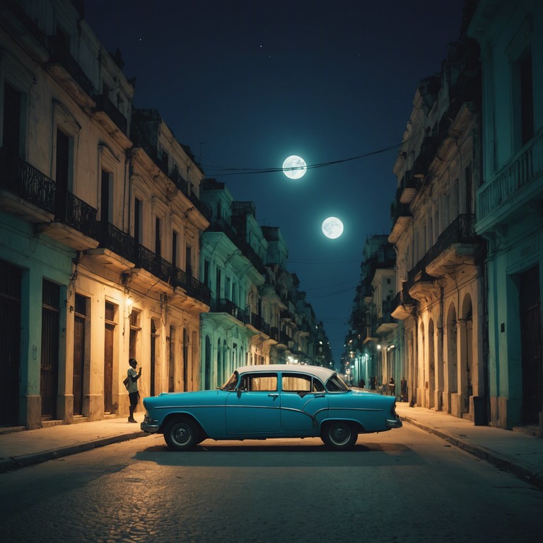 This track combines tender afro cuban rhythms with gentle melodic undertones to evoke a serene nighttime atmosphere in havana, crafting a soothing and reflective musical experience.