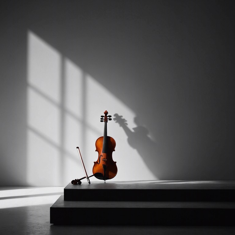 Imagine a piece that travels through the deep echoes of memory, bringing forth feelings of both the beauty and pain of reflections on the past. The violin’s strings pull at the heart, creating a space for the listener to lose themselves in the depths of their own experiences.