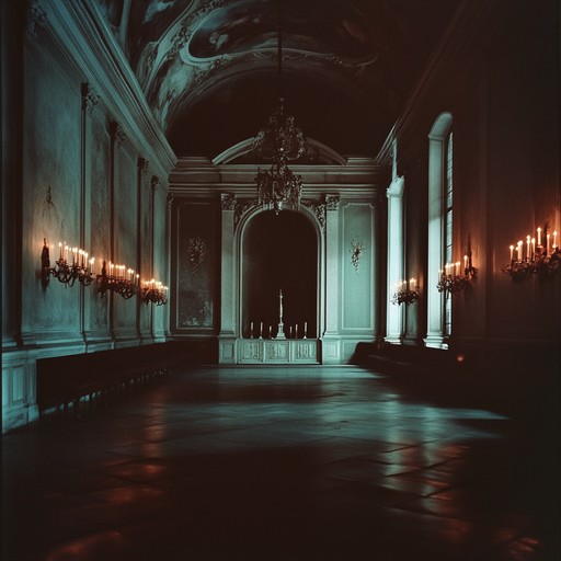 An instrumental composition in baroque style that evokes a deep sense of melancholy and solitude, using somber melodies and harmonies to reflect themes of loss