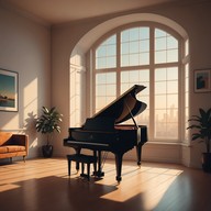 piano echoes in an empty room