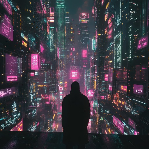 Journey through the neon lit alleys of a futuristic metropolis with this contemplative instrumental. The synth driven soundscape evokes nostalgia and mystery, blending ambient textures with subtle rhythms. Perfect for introspective moments in a cyberpunk world.