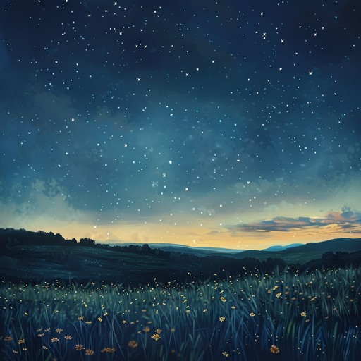 A serene instrumental nursery rhyme that blends delicate melodies with gentle harmonies, creating a tranquil atmosphere perfect for bedtime routines and moments of quiet reflection. Soft bells and ambient sounds intertwine, evoking images of a peaceful meadow under a starry sky, helping little ones drift off to sleep peacefully.