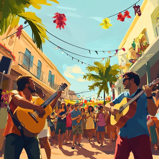 Designed to incite feelings of joy and carefreeness, this melody employs the ukulele's unique sound to transport listeners to a sunny day where worries fade and smiles abound.