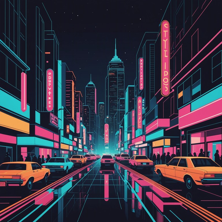 This track captures the essence of city life at night through a vibrant blend of classic drum and bass rhythms with a touch of urban modernity. A futuristic and energetic sound that embodies the fast paced, neon lit streets