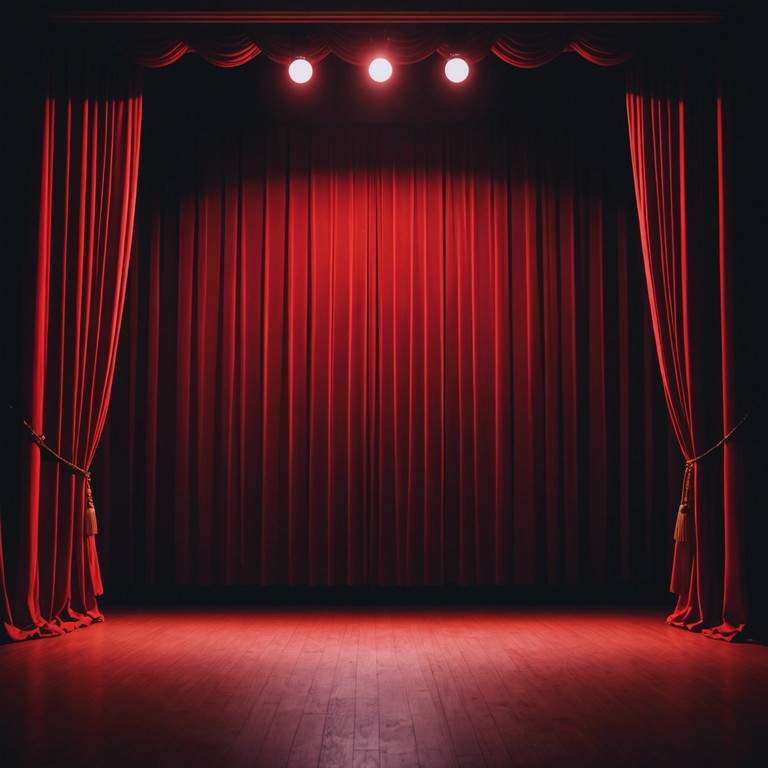 This instrumental piece is designed to encapsulate the drama and intensity of a theatrical curtain raiser. Using powerful brass instruments, the music progresses from gentle beginnings to a boisterous climax, symbolizing the start of a grand performance.