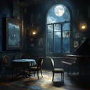 enigmatic tunes echo in a shadowy, secret cabaret