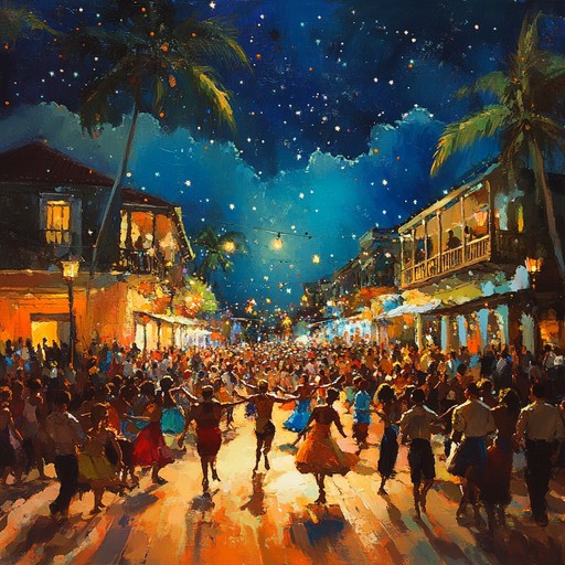 This track echoes with the vibrant life of a brazilian carnival at night, where the rhythm of samba combines with melodic undercurrents that transport the listener straight to the streets of rio de janeiro. The music ebbs and flows with an infectious excitement and a touch of nostalgic reverie, portraying both the joyous chaos and the serene moments when dancers rest under the moonlight. This track echoes with the vibrant life of a brazilian carnival at night, where the rhythm of samba combines with melodic undercurrents that transport the listener straight to the streets of rio de janeiro. The music ebbs and flows with an infectious excitement and a touch of nostalgic reverie, portraying both the joyous chaos and the serene moments when dancers rest under the moonlight.