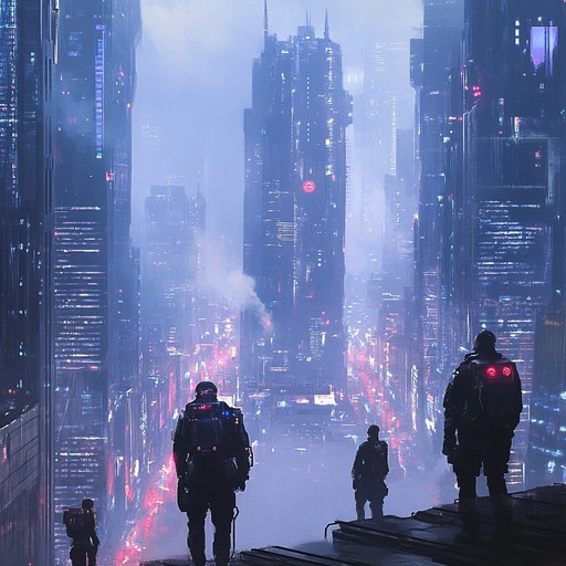 Explore a city where digital intimacy meets emotional vulnerability in a cyberpunk world. Smooth synths and intricate electronic beats build a dreamy yet poignant atmosphere, ideal for scenes of longing and connection