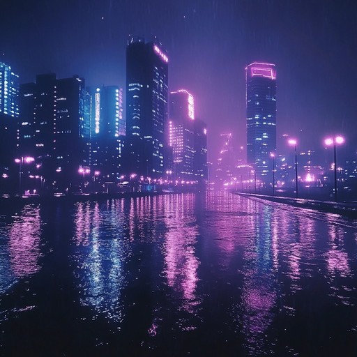 An instrumental track that merges soulful melodies with pulsating electronic beats, creating an immersive soundscape that reflects the rhythm and emotion of urban life after dark.