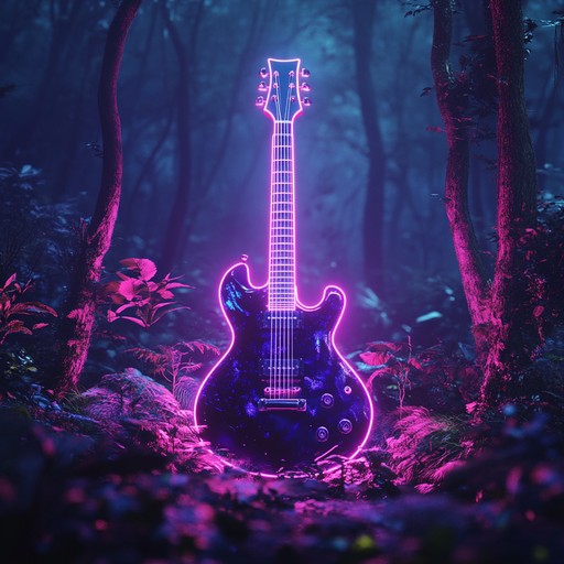 Groovy funk rhythms with whimsical and uplifting enchanting melodies, taking listeners on a magical journey. Feel the electrifying guitar hooks blend with psychedelic vibes creating a mesmerizing, otherworldly soundscape.