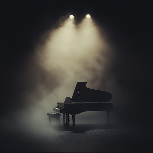 A german schlager instrumental featuring piano that delves into inner turmoil and anxiety, combining traditional sounds with a haunting atmosphere for a compelling experience.