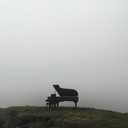 sparse piano notes evoke serene, lingering longing and reflection