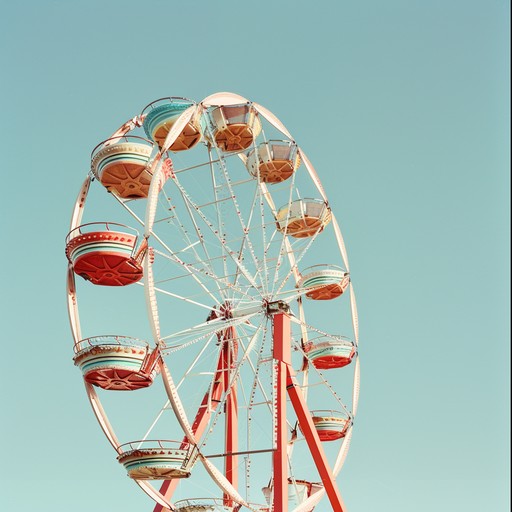 A whimsical and nostalgic instrumental piece evoking the innocence and joy of carnival rides, with a hint of melancholy as the music box-like melody plays on.