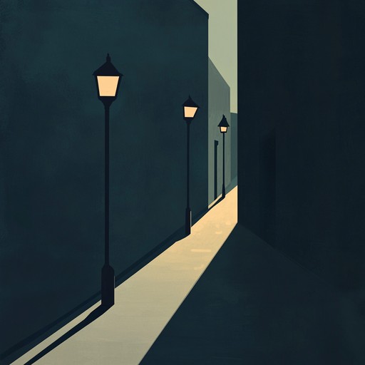 A journey through desolate cityscapes set to the eerie, atmospheric sounds of dark folk music, evoking the feeling of wandering alone under dim streetlights, surrounded by the whispers of old tales and urban legends.