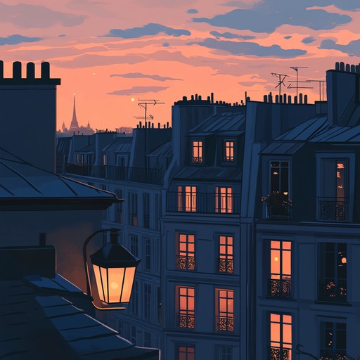 A heartfelt accordion composition that immerses listeners in the romance of paris at dusk, with melodious tunes that weave tales of love and affection in the city of lights.