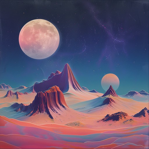 A majestic and psychedelic orchestral piece that traverses dreamy, otherworldly terrains with lush arrangements, transporting listeners into an adventurous, cosmic journey.