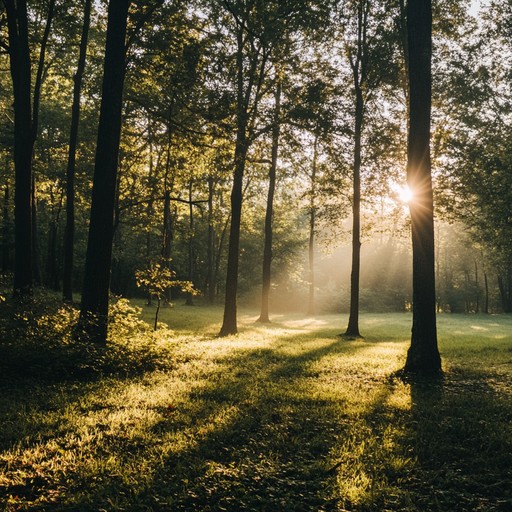 A gentle acoustic guitar strums a soothing, uplifting melody that evokes an early morning's promise and hope. The tune encourages reflection and sets a positive tone for the day ahead, blending simplicity with melodic beauty