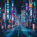 an energetic instrumental capturing the spirit of modern tokyo nightlife