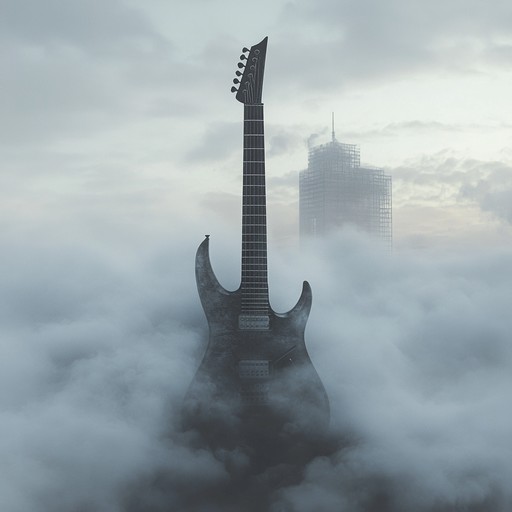 Imagine heavy metal riffs merging with ethereal, dreamlike soundscapes, resulting in an enchanting and mystical auditory experience. The guitars scream with intensity, while ambient layers float above, crafting a simultaneously aggressive and serene atmosphere. Perfect for those who seek the fusion of raw power and deep tranquility.