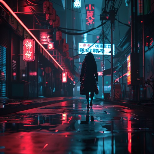 Immerse yourself in the gritty, rain-soaked streets of a futuristic metropolis, where the pulsing beat of synthesizers and the distant echoes of electronic melodies paint a vivid picture of a world on the brink of collapse. This instrumental synthwave composition takes you on a cinematic journey through the shadows, as ominous basslines and haunting arpeggios intertwine with glitchy, distorted textures, creating an atmosphere of danger and intrigue. As the track progresses, the intensity builds, with driving rhythms and soaring lead lines that evoke a sense of urgency and desperation, culminating in a climactic finale that leaves you breathless and yearning for more