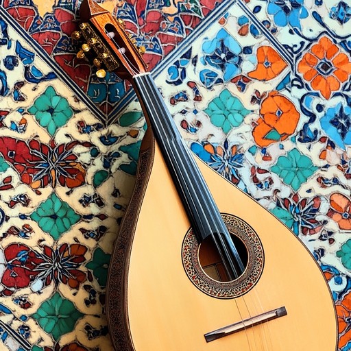 A lively instrumental blending traditional middle eastern instruments like the oud and darbuka with modern electronic sounds, capturing the spirit and energy of the middle east.