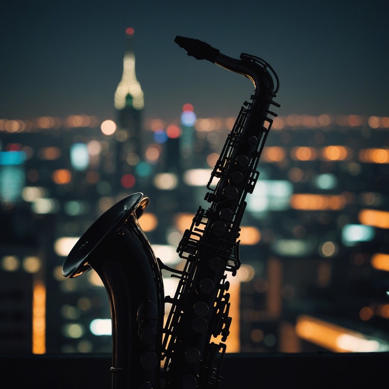 Feel the pulse of the city with this blend of deep house rhythms and haunting jazz saxophone, perfect for exploring the mysteries of the night.