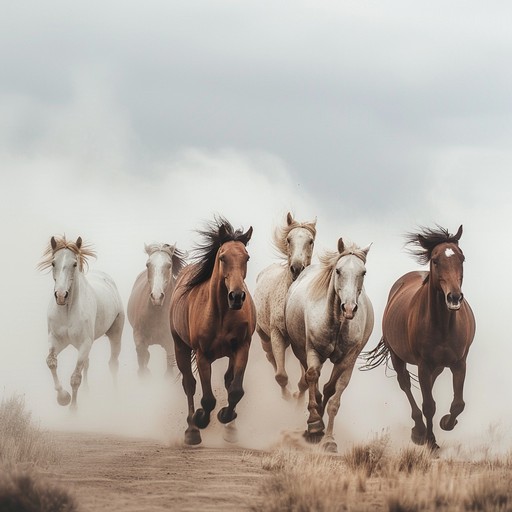 Fusing aggressive guitar strumming with sertanejo patterns, this track mirrors the unyielding pace of a brazilian horse ride. Rapid shifts and intense beats create a vivid soundscape of untamed energy and determination