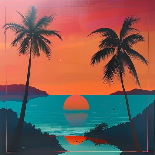 Let the horns blare and the congas beat in this infectious salsa track that captures the essence of a lively sunset dance along the coast. The music carries the festive spirit of a beach party under the warm, setting sun, with rhythms that compel you to move.