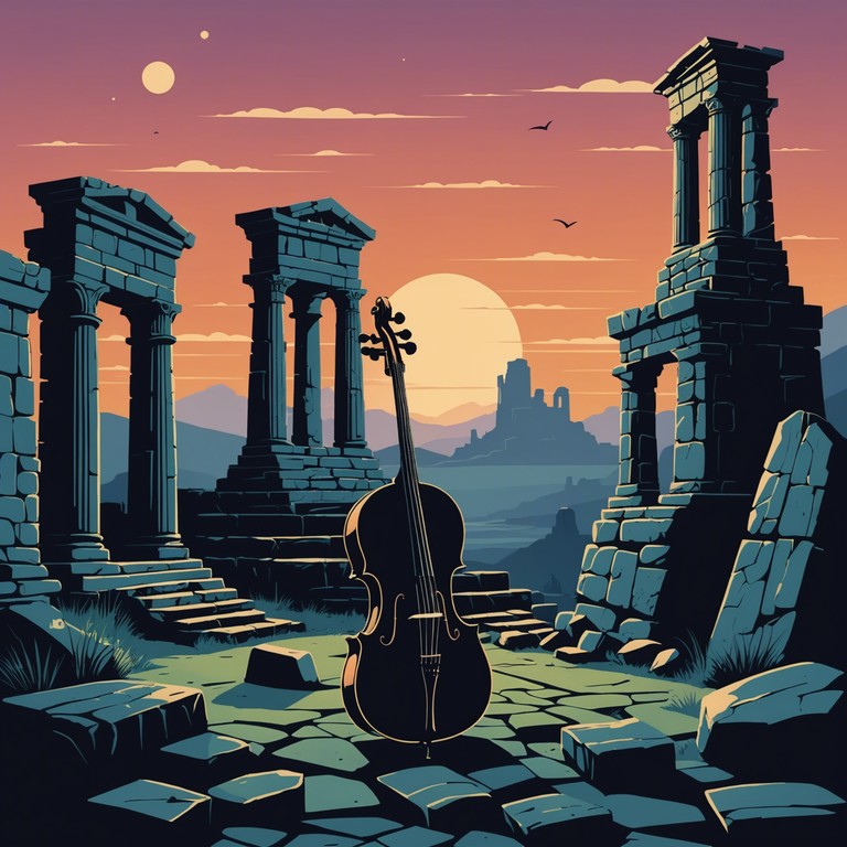 Evoke the spirits of the past through the soul stirring echoes of a solitary cello, creating an immersive soundscape that invites listeners to lose themselves in reflective contemplation.