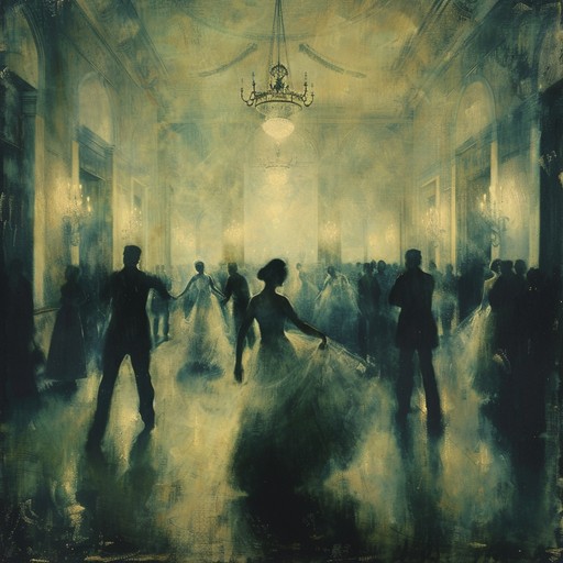 A chilling dance number set in an abandoned ballroom, blending ghostly synths with rhythmic electronic beats. The music evokes an atmosphere of supernatural encounters while maintaining a pulsating dance energy that makes the listener want to move despite the eerie vibes. The dynamic shifts keep the track interesting and unsettling. Perfect for a spooky yet danceable ambiance.